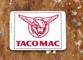 Taco Mac restaurants logo Royalty Free Stock Photo